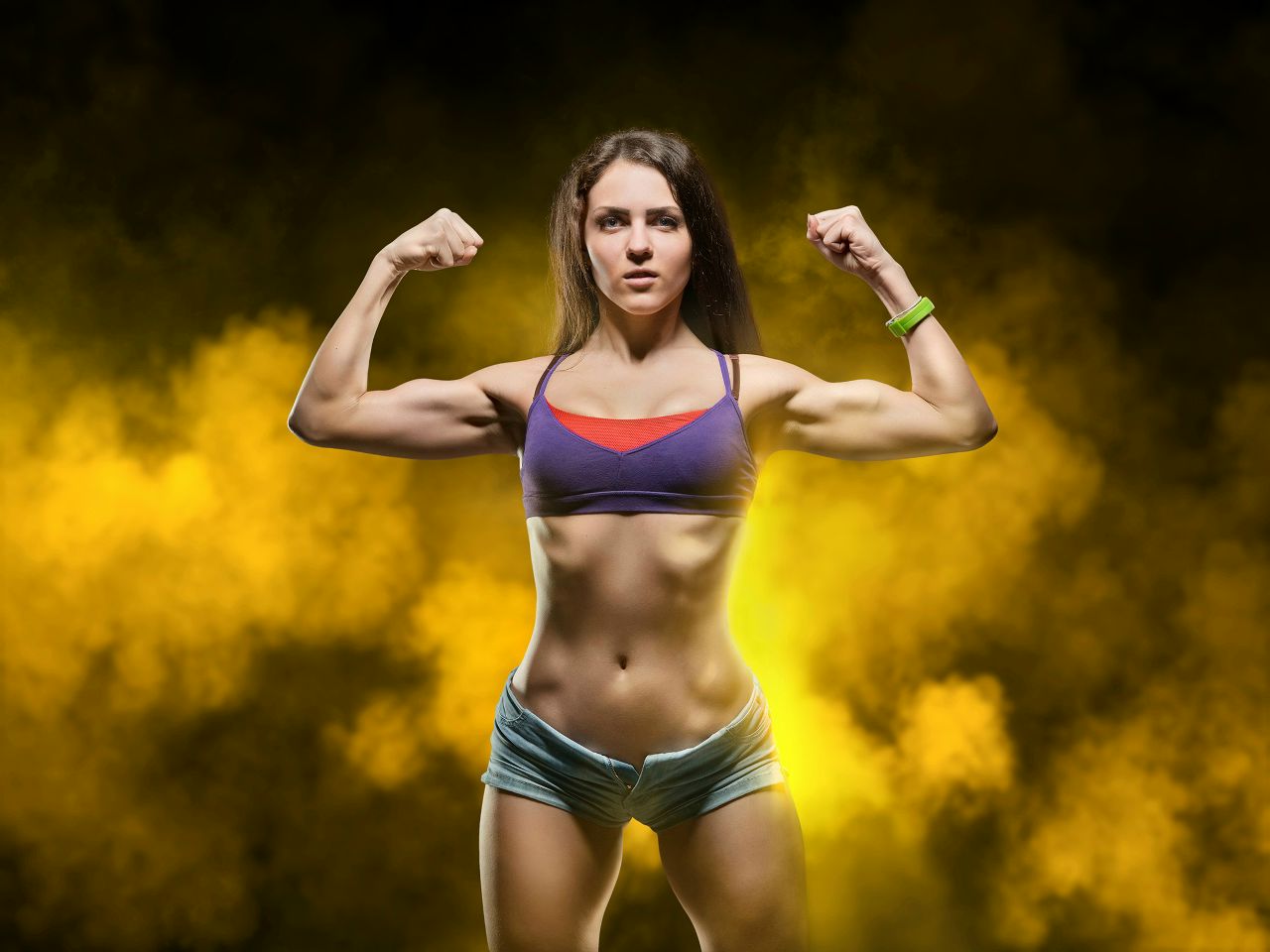 Athletic girls in Kunming